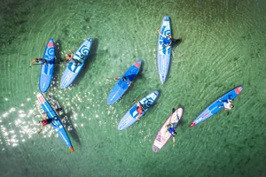 Stand Up Paddling auf dem Starnberger See Stand Up Paddling auf dem Starnberger See