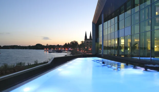 Fontane Therme Außenansicht Fontane Therme Außenansicht